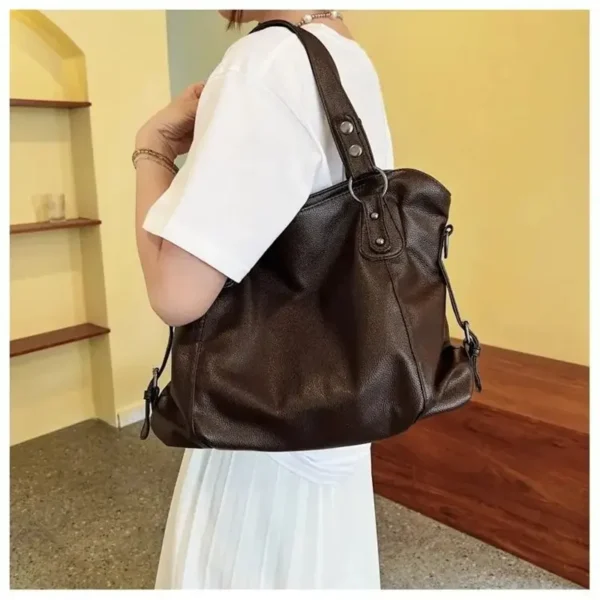 Grand sac à main souple décontracté