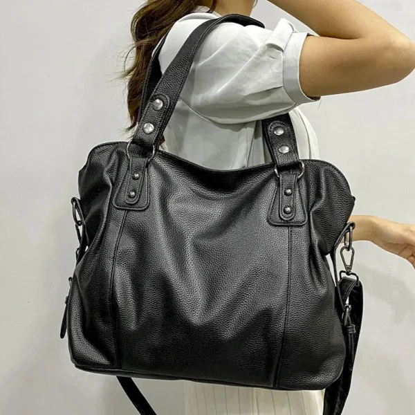 Grand sac à main souple tendance