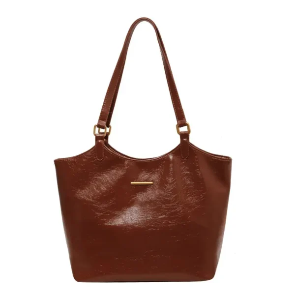 Grand sac à main vintage camel