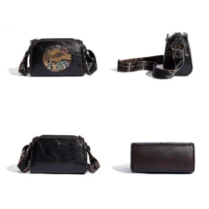 Petit sac à main éléphant brodé chic