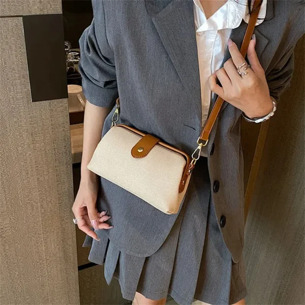 Petit sac à main en toile pratique