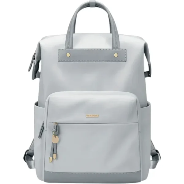 Sac à dos à main décontracté gris