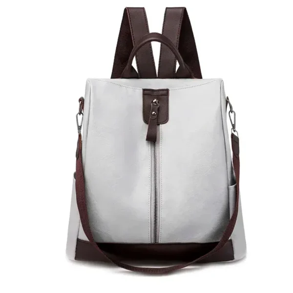 Sac à dos à main souple gris