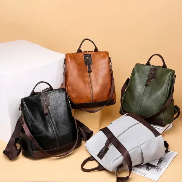 Sac à dos à main souple quatre couleurs
