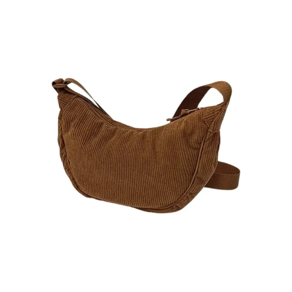 Sac à main bandoulière décontracté marron