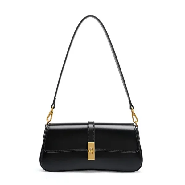 Sac à main cuir femme élégant noir