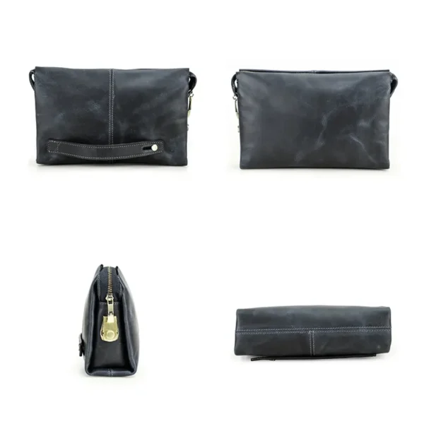 Petit sac à main homme en cuir petit format