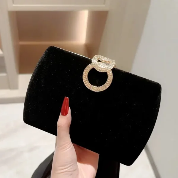 Pochette de soirée noir