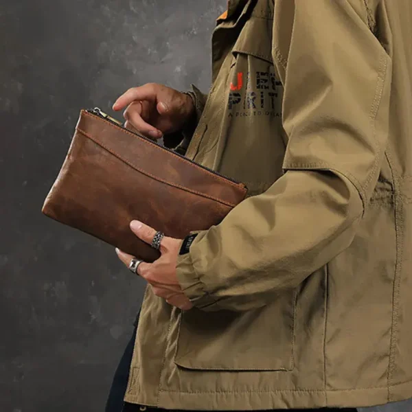 Pochette sac à main en cuir chic