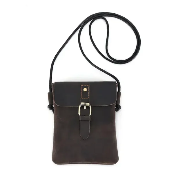 Sac à main bandoulière homme petit format