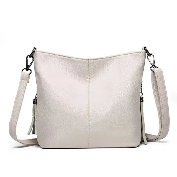 Sac à main blanc en bandoulière