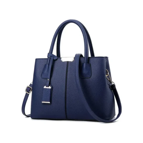 Sac à main bleu chic