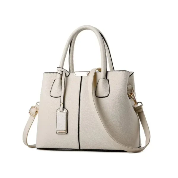 Sac à main bleu chic beige