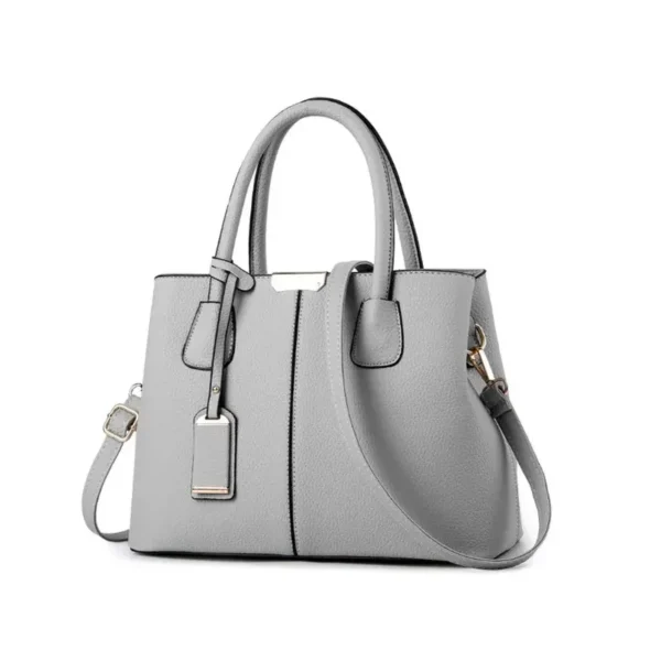 Sac à main bleu chic gris