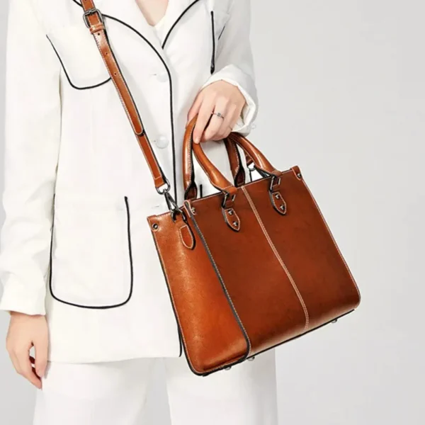 Sac à main camel élégant pour femme chic