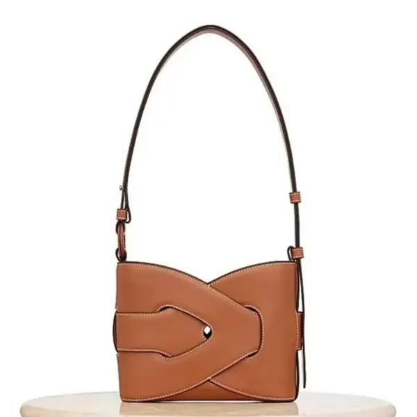 Sac à main camel en cuir