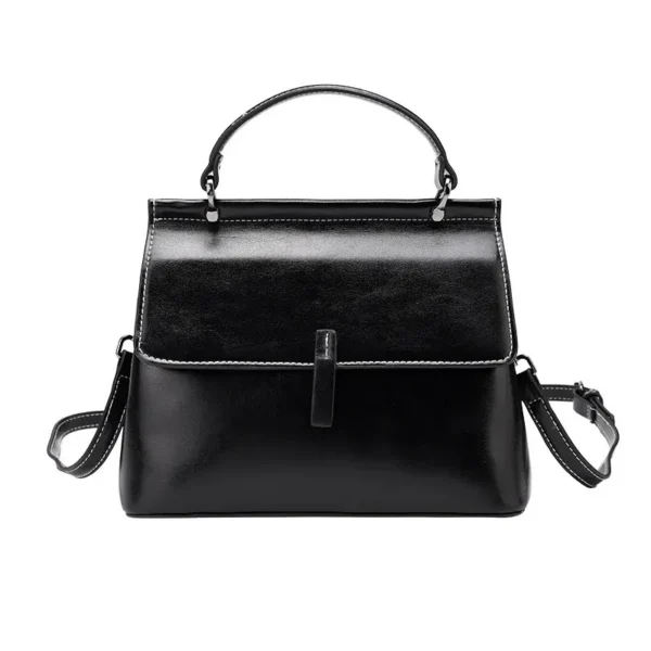 Sac à main élégant vintage noir