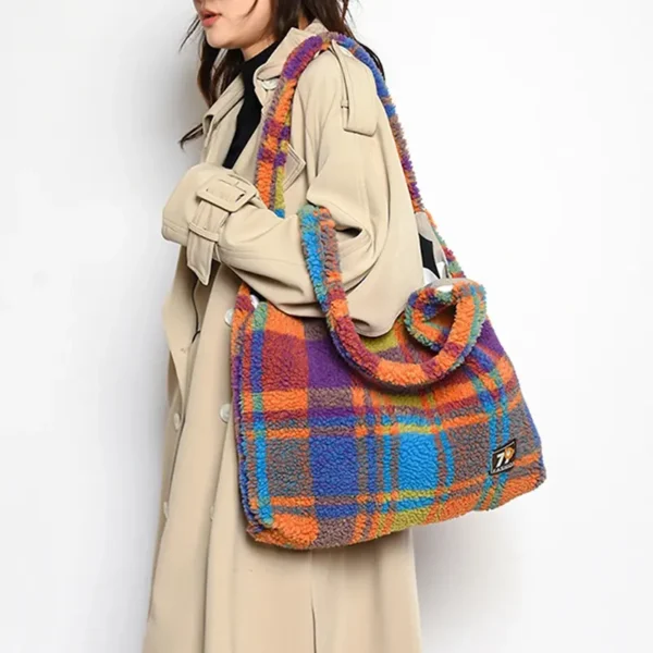 Sac à main femme multicolore décontracté