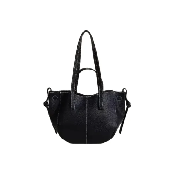Sac à main grande bandoulière noir