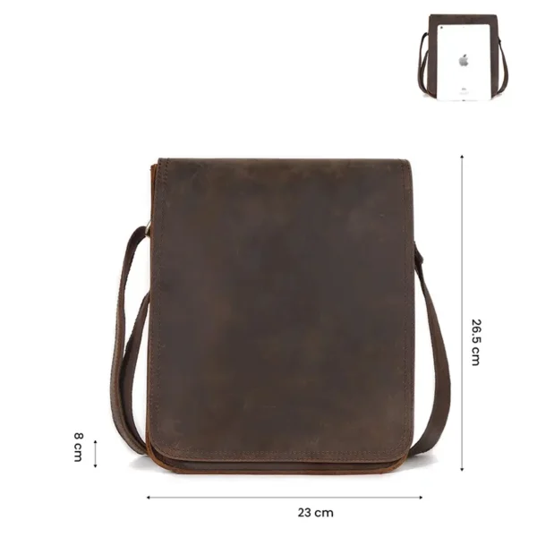 Sac à main homme en cuir dimensions