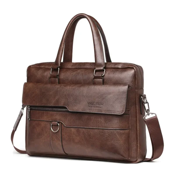Sac à main noir sacoche pour homme marron