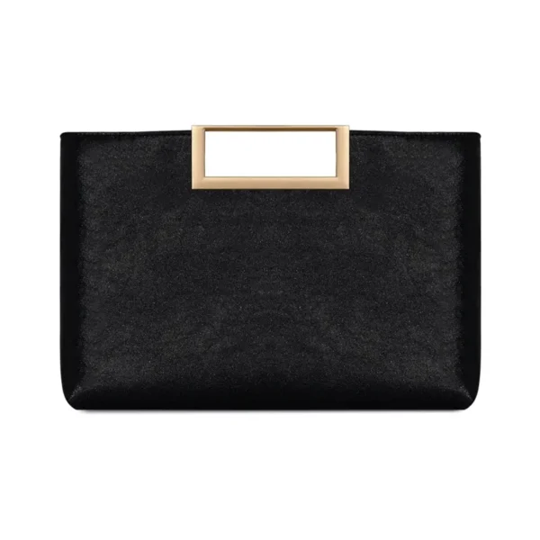 Sac à main pochette chic noir