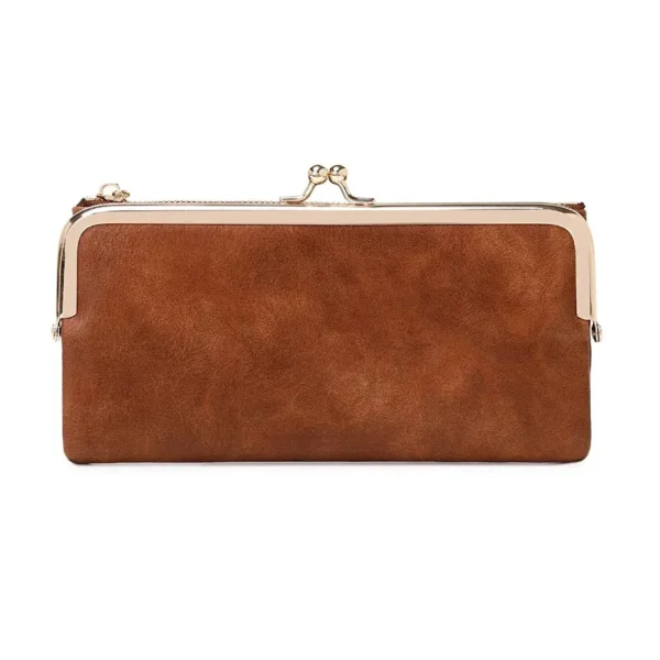 Sac à main pochette vintage camel