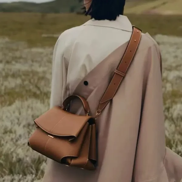 Sac à main pour femme en cuir en bandoulière