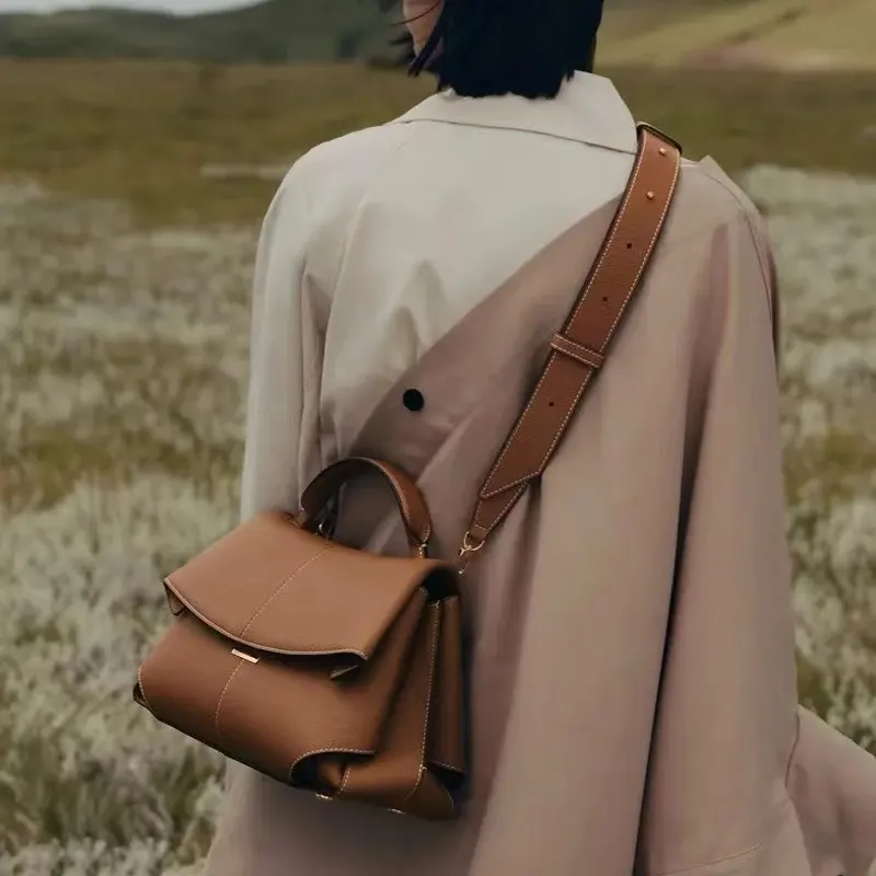 Sac à main pour femme en cuir en bandoulière