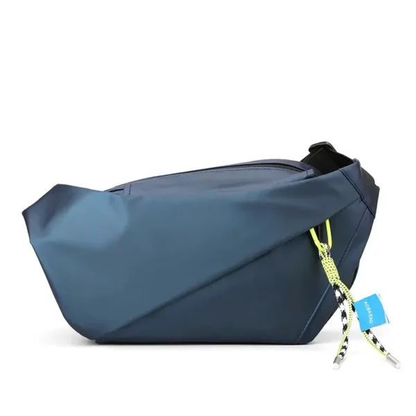Sac à main pour homme imperméable bleu
