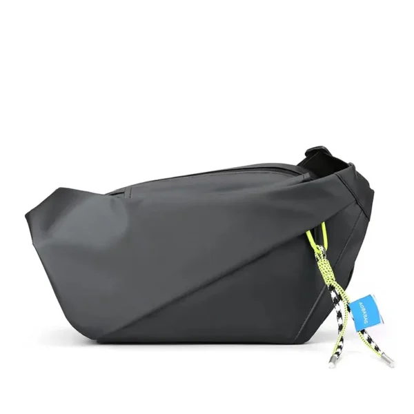 Sac à main pour homme imperméable gris