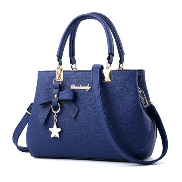 Sac à main rose élégant bleu