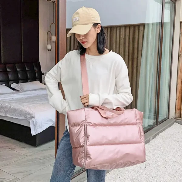 Sac à main rose tendance chic