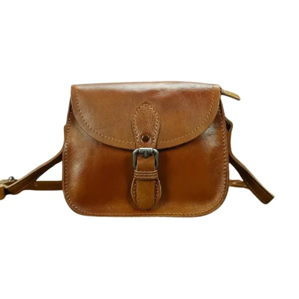 Sac à main vintage chic camel