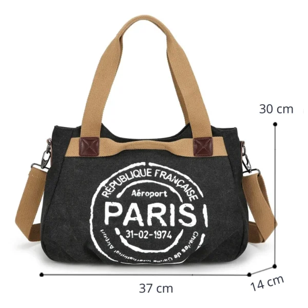 Grand sac à main en toile dimensions