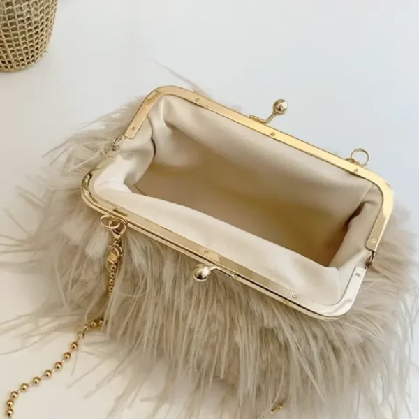 Petit sac à main élégant intérieur