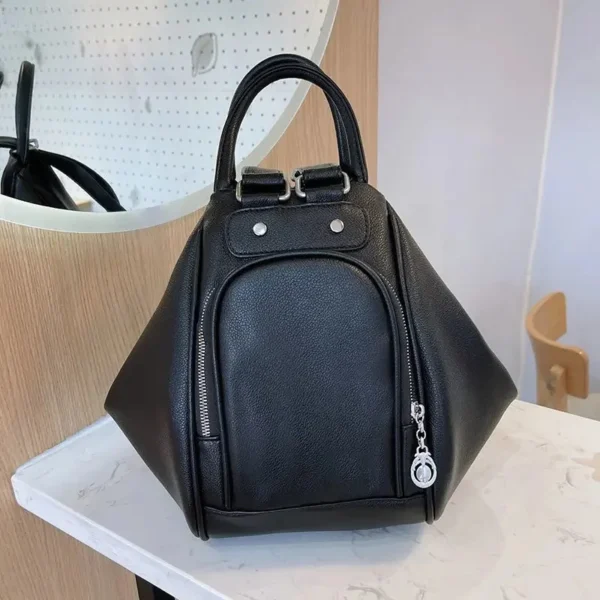 Sac à dos à main en cuir réglable – Image 7