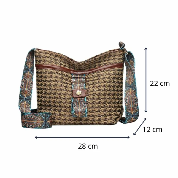 Sac à main bandoulière chic dimension