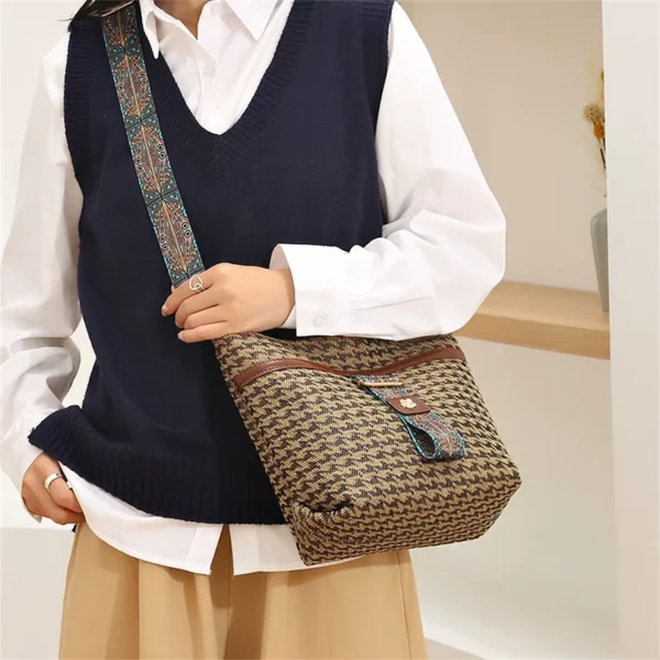 Sac à main bandoulière chic presentation