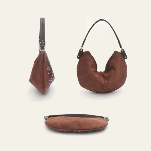 Sac à main femme demi lune formes