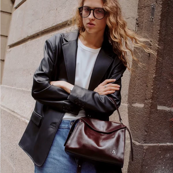 Sac à main femme en cuir souple femme