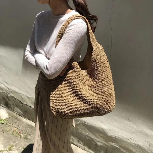 Sac à main femme tissé – Image 4