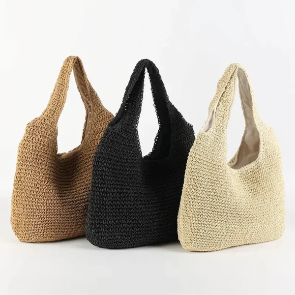 Sac à main femme tissé trois sac