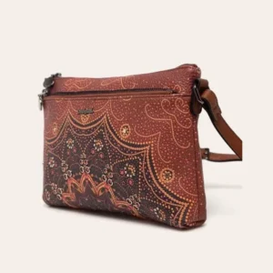 Sac à main vintage coloré presentation