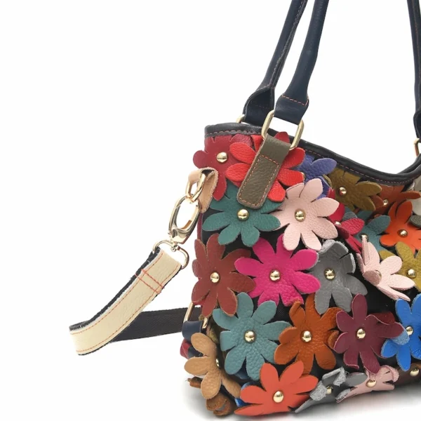 Sac à main vintage fleuri