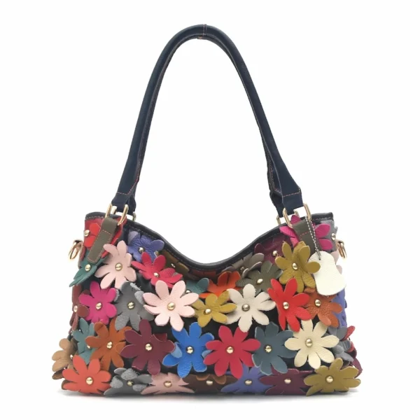 Sac à main vintage fleuri image principal